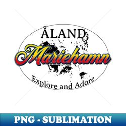 land Mariehamn - Instant Sublimation Digital Download - Perfect for Creative Projects