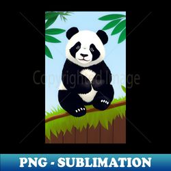 panda - High-Quality PNG Sublimation Download - Bring Your Designs to Life