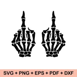 Skeleton svg, skeleton finger svg, middle finger svg, comedy svg, bones svg, clone svg, Instant download