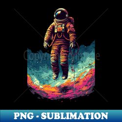 fly to the galaxy - decorative sublimation png file - vibrant and eye-catching typography