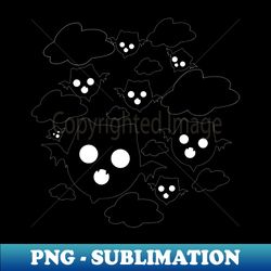 Black Small Bat - Creative Sublimation PNG Download - Bring Your Designs to Life