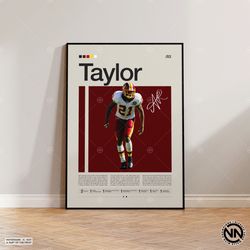 Sean Taylor Canvas, Washington Football Canvas, NFL Canvas, Sports Canvas, NFL Fans, Football Canvas, NFL Wall Art, Spor