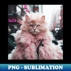Cat with Coat - Exclusive Sublimation Digital File - Defying the Norms