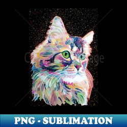 Cat Painting - Aesthetic Sublimation Digital File - Perfect for Creative Projects