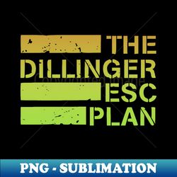 the dillinger escape plan - sublimation-ready png file - bold & eye-catching