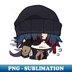 Honkai Star Rail Chibi Blade 4 - Sublimation-Ready PNG File - Add a Festive Touch to Every Day