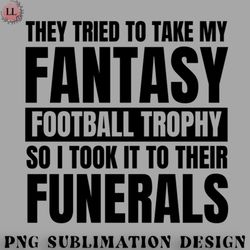 Football PNG Funny fantasy football design