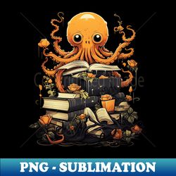 Halloween octopus - Instant PNG Sublimation Download - Unlock Vibrant Sublimation Designs
