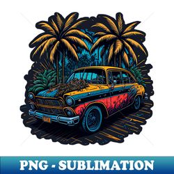 Vintage car - Professional Sublimation Digital Download - Perfect for Sublimation Mastery