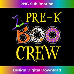 Halloween Teacher Pre-K Boo Crew - Deluxe PNG Sublimation Download - Reimagine Your Sublimation Pieces