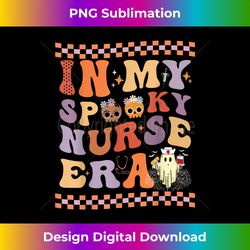 In My Spooky Nurse Era Halloween Groovy Witchy Spooky Nurse - Luxe Sublimation PNG Download - Immerse in Creativity with Every Design