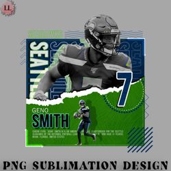 football png geno smith football paper poster seahawks