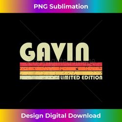 GAVIN Gift Name Personalized Funny Retro Vintage Birthday - Bohemian Sublimation Digital Download - Infuse Everyday with a Celebratory Spirit
