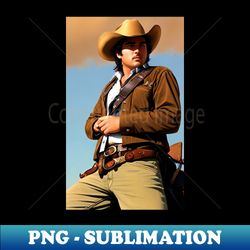 cowboy - Professional Sublimation Digital Download - Boost Your Success with this Inspirational PNG Download