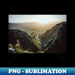 Green Canyon - Exclusive PNG Sublimation Download - Instantly Transform Your Sublimation Projects