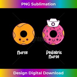 Kawaii Donut Children's Nurse and Nurse - Minimalist Sublimation Digital File - Tailor-Made for Sublimation Craftsmanship