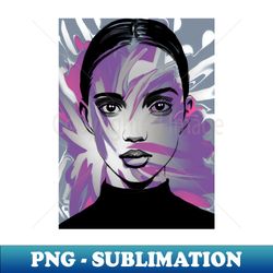 Girl in black - PNG Sublimation Digital Download - Unleash Your Creativity