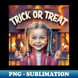Girl with matches - Unique Sublimation PNG Download - Revolutionize Your Designs