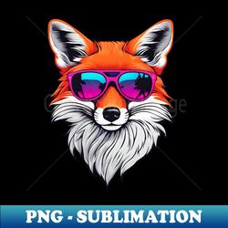 Fox sunglasses - Creative Sublimation PNG Download - Perfect for Sublimation Mastery