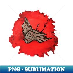 Dead Bird - Decorative Sublimation PNG File - Instantly Transform Your Sublimation Projects