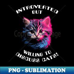 Kitty Lover - Elegant Sublimation PNG Download - Enhance Your Apparel with Stunning Detail