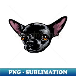 Chihuahua Portrait Drawing - Vintage Sublimation PNG Download - Boost Your Success with this Inspirational PNG Download