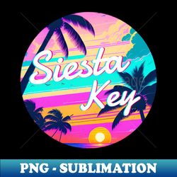 Siesta Key surf - Florida - Exclusive PNG Sublimation Download - Vibrant and Eye-Catching Typography