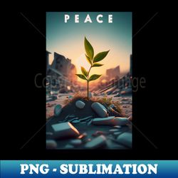 War and Peace - Retro PNG Sublimation Digital Download - Perfect for Sublimation Mastery