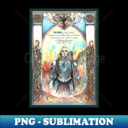 Galadriel of the Noldor - Modern Sublimation PNG File - Bold & Eye-catching