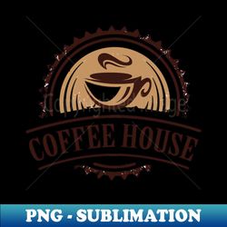Coffee house - Stylish Sublimation Digital Download - Capture Imagination with Every Detail