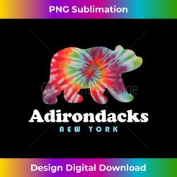 adirondacks new york mountains bear tie dye - chic sublimation digital download - infuse everyday with a celebratory spirit