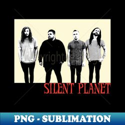 silent planet - Exclusive Sublimation Digital File - Enhance Your Apparel with Stunning Detail