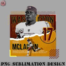 football png terry mclaurin football paper poster commanders