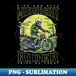 Midnight rider - Stylish Sublimation Digital Download - Enhance Your Apparel with Stunning Detail