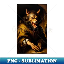 werewolf art - Premium PNG Sublimation File - Stunning Sublimation Graphics
