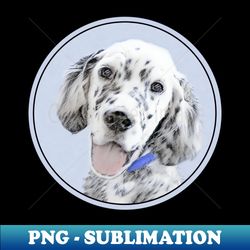 English Setter Blue Belton - Special Edition Sublimation PNG File - Revolutionize Your Designs