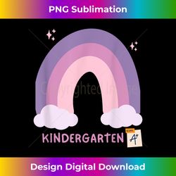 Hello Kindergarten Back to School First Day - Innovative PNG Sublimation Design - Pioneer New Aesthetic Frontiers