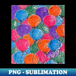 Ballons - Premium Sublimation Digital Download - Capture Imagination with Every Detail
