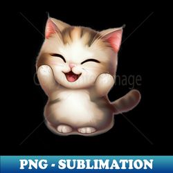 Cute Cat - Artistic Sublimation Digital File - Add a Festive Touch to Every Day