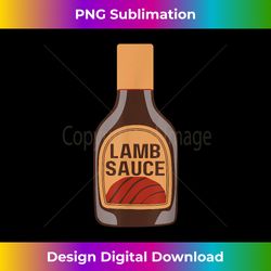 lamb sauce bottle meme funny easy halloween costume for chef - sleek sublimation png download - reimagine your sublimation pieces
