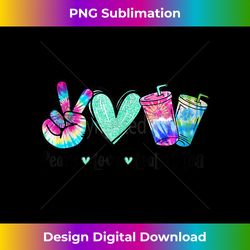 Peace Love Loaded Tea Summer Vibes Funny Summer Gifts - Crafted Sublimation Digital Download - Tailor-Made for Sublimation Craftsmanship