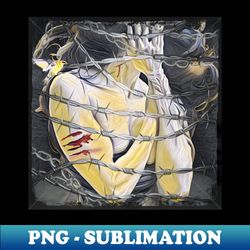 Caged - Unique Sublimation PNG Download - Perfect for Sublimation Art
