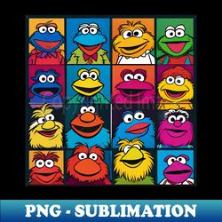 Kermit family - Digital Sublimation Download File - Perfect for Sublimation Mastery
