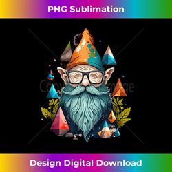 Gnome Cute and funny gnome Hippie sunflower peace love - Luxe Sublimation PNG Download - Reimagine Your Sublimation Pieces