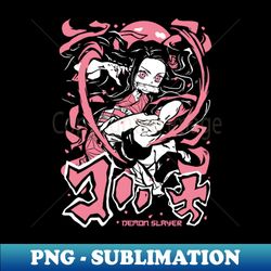 nezuko demon - High-Quality PNG Sublimation Download - Stunning Sublimation Graphics