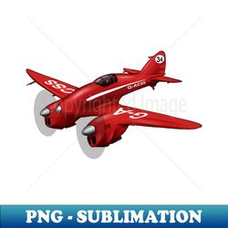 Comet Racer Aircraft - Unique Sublimation PNG Download - Transform Your Sublimation Creations