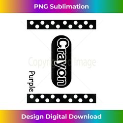 purple crayon-box halloween costume couple group - crafted sublimation digital download - tailor-made for sublimation craftsmanship