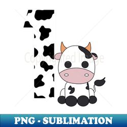 Im 1 Age 1 Cow Farm Theme Birthday Gift Number 1 - Premium Sublimation Digital Download - Enhance Your Apparel with Stunning Detail