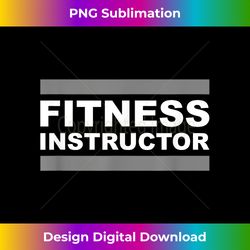 Fitness Instructor - Futuristic PNG Sublimation File - Tailor-Made for Sublimation Craftsmanship