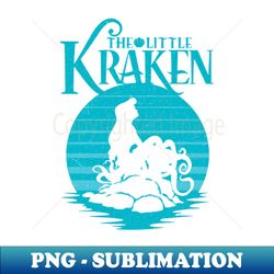 The Little Kraken Grey - Artistic Sublimation Digital File - Revolutionize Your Designs